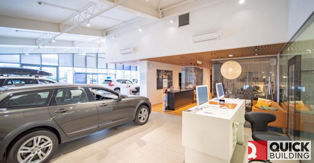 Rekonstrukce showroomu Volvo