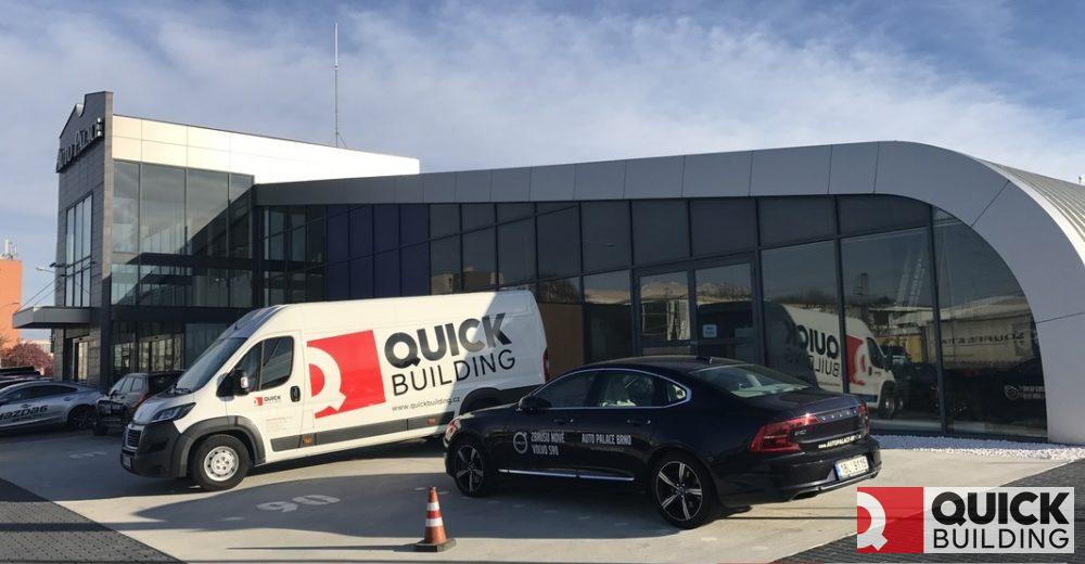 Rekonstrukce showroomu Volvo