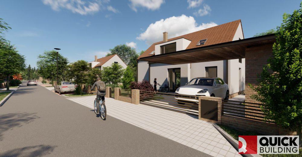Developerský projekt U studánek – 28 rodinných domů v Račicích u Vyškova
