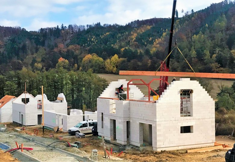 Developerský projekt U studánek – 28 rodinných domů v Račicích u Vyškova